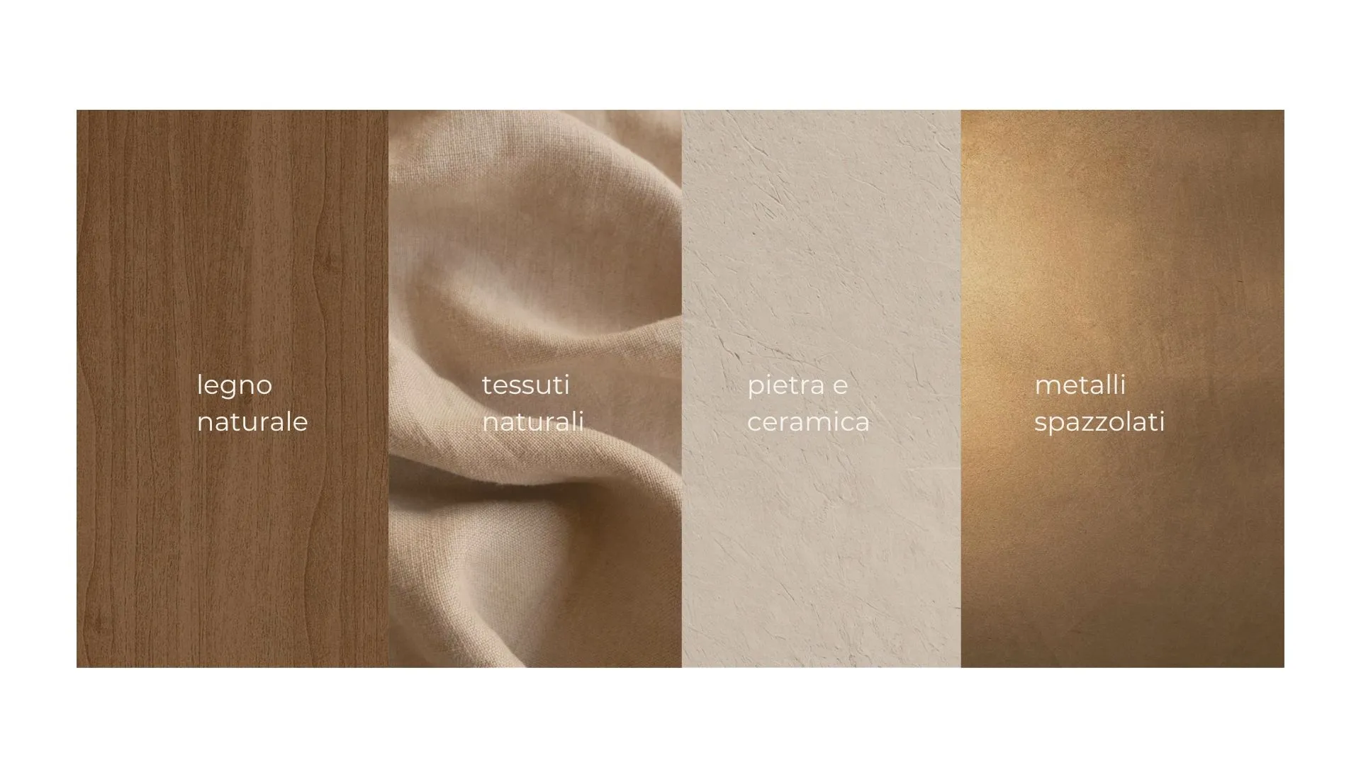 la scelta dei materiali