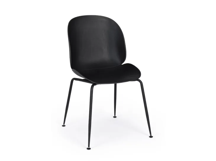 SEDIA ANTIGONE NERA 1