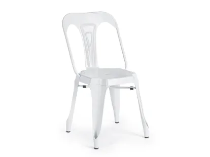 SEDIA MINNEAPOLIS BIANCO