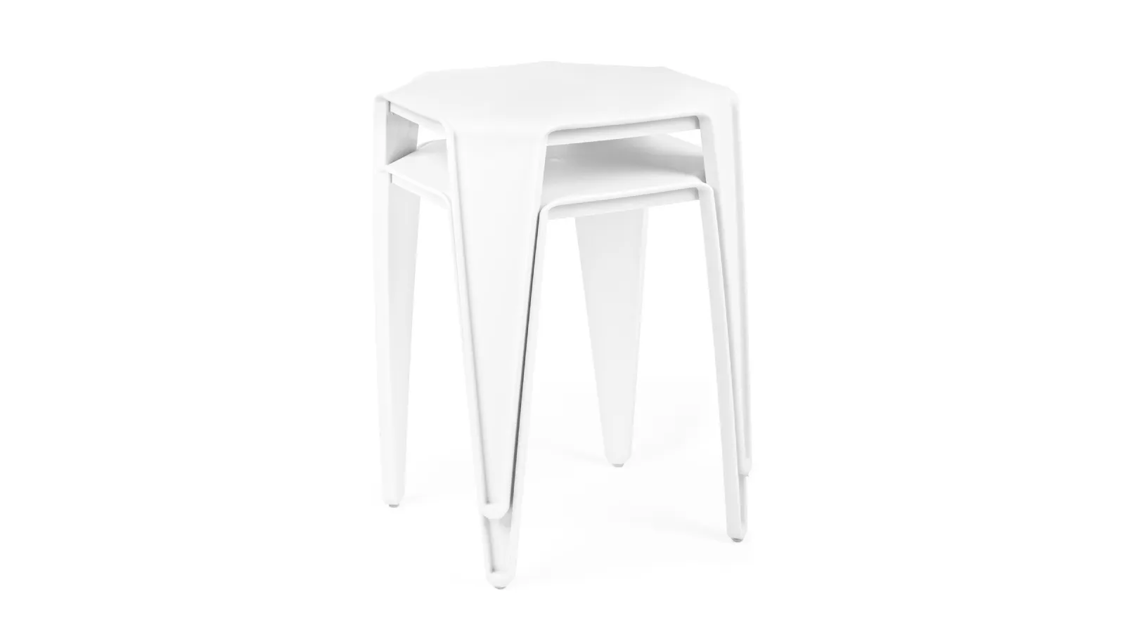 SGABELLO CAMDEN BIANCO IMP