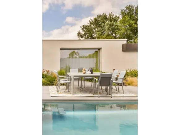 Tavolo quadrato allungabile Kiplin di Bizzotto