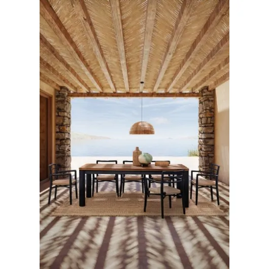 Sedia in teak Leticia di Bizzotto