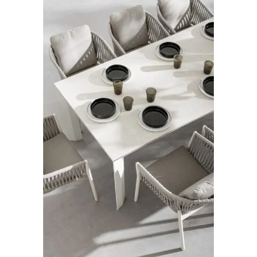 Tavolo Otavio in ceramica di Bizzotto