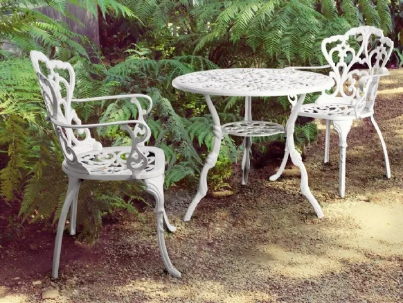 Tavolo e Sedie Victoria in alluminio di Bizzotto