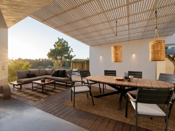 Tavolo e Sedie Zelmar in alluminio di Bizzotto