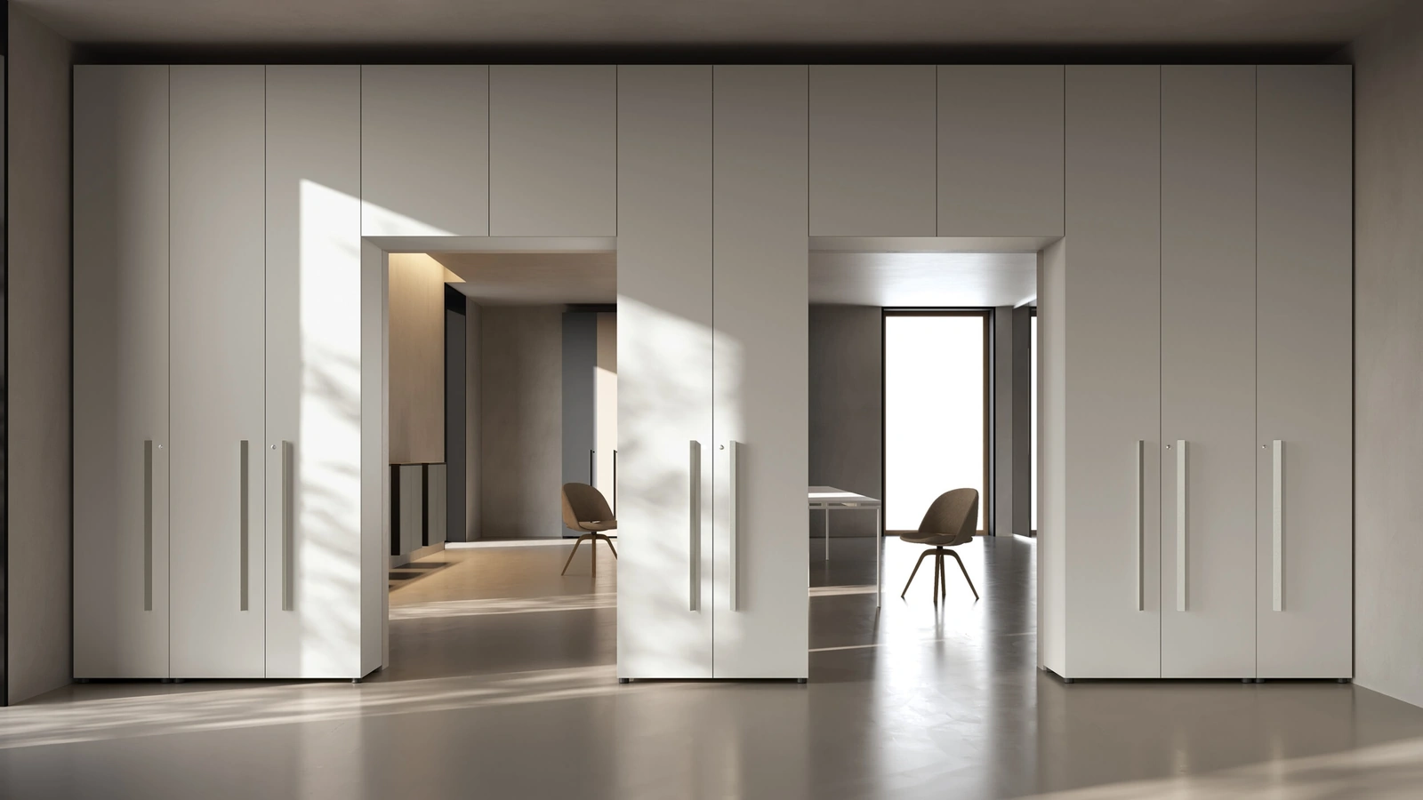 Armadio con vano di passaggio di Colombini Office