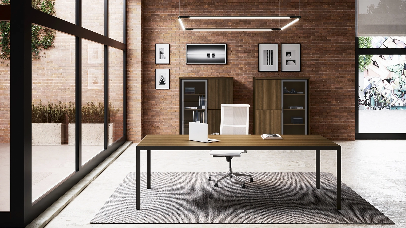 Scrivania Direzionale D1 Executive 04 di Colombini Office