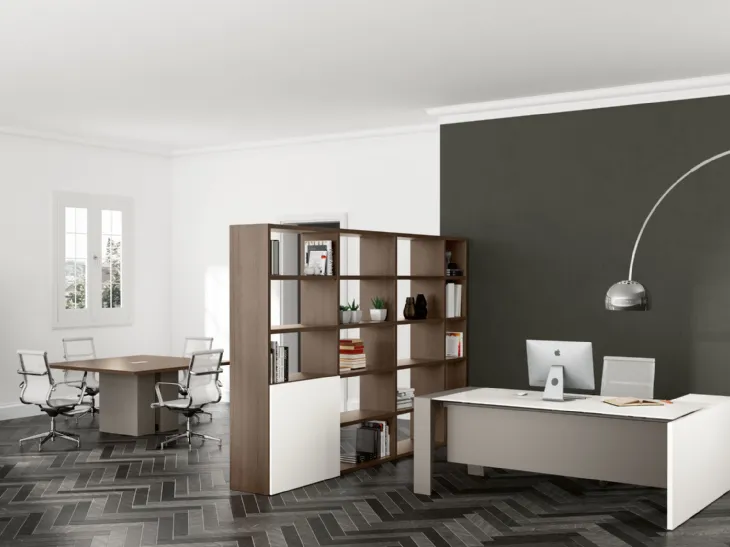 Scrivania Direzionale GO 06 in laccato opaco di Colombini Office