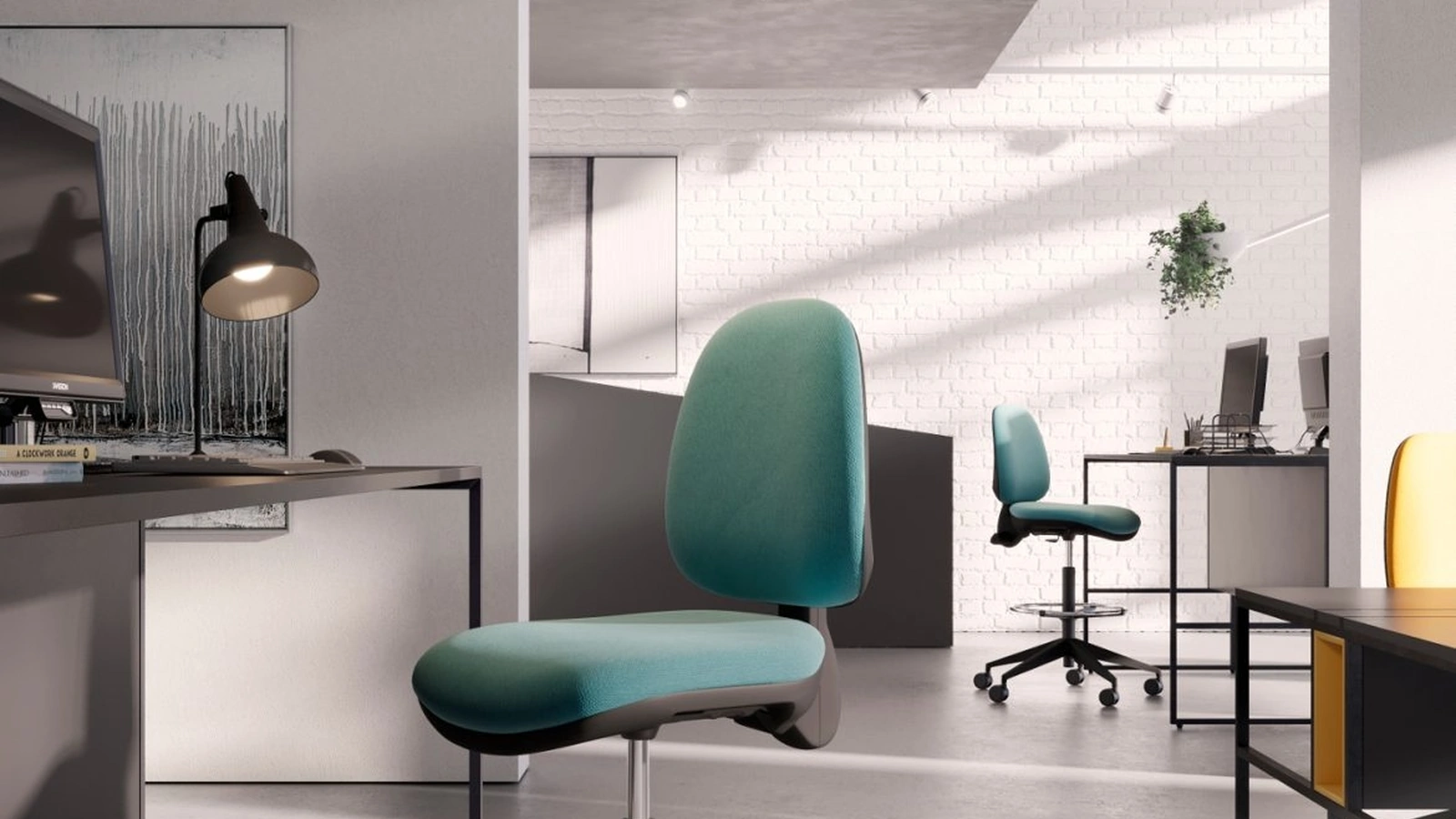 Seduta Operativa Konfort stool di Kastel