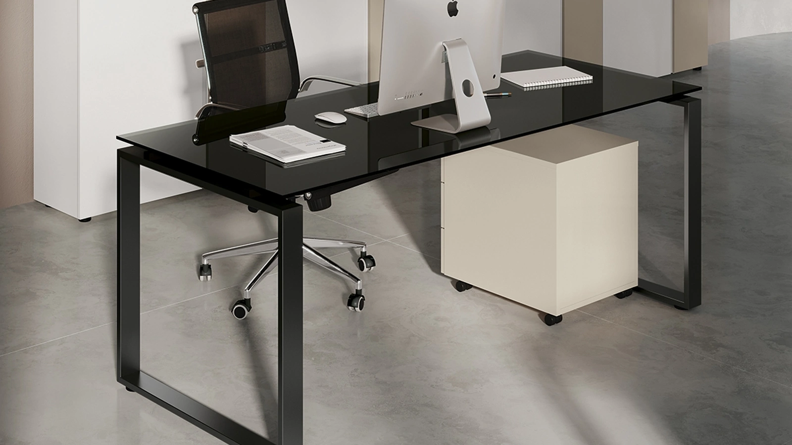 Scrivania Direzionale Loft Executive anello chiuso di Colombini Office