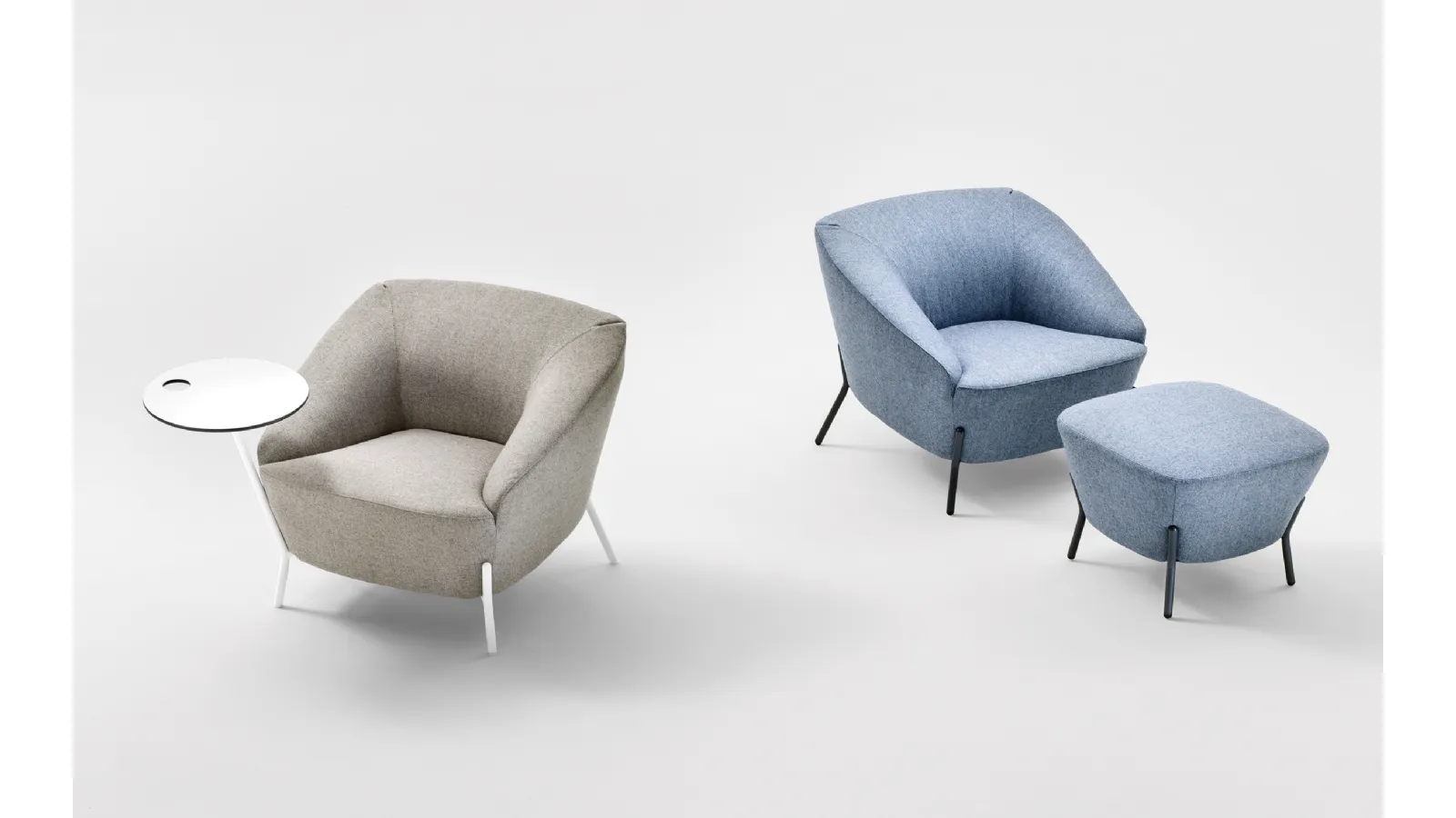 Poltroncina da attesa Nuvola di Milani