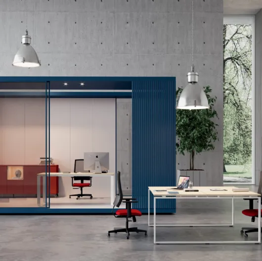 Scrivania Operativa Loft Underground 03 di Colombini Office